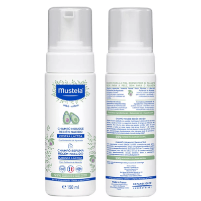Mustela Champú Recién Nacido Anticostra Láctea 150ml