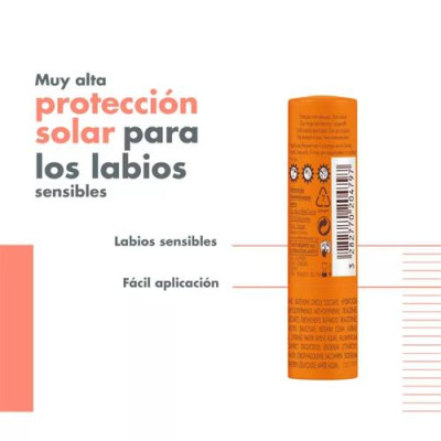 Avène Solar Stick Labial SPF 50+ protección solar alta 1 ud