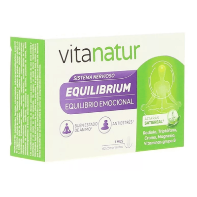 Vitanatur Equilibrium 60 cápsulas para el equilibrio emocional
