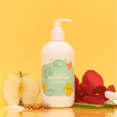Freshly Kids Juicy Mango Shower Gel 400 ml piel sensible bebés
