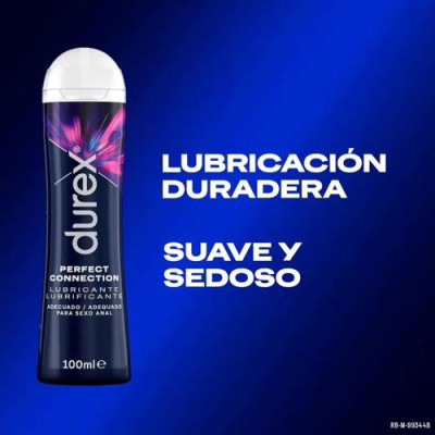 Durex Perfect Connection Lubricante 100ml, base silicona, duradero