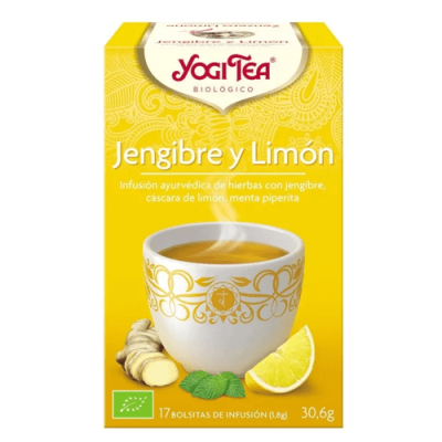 Yogi Tea Jengibre y Limón: Infusión Refrescante al Mejor Precio