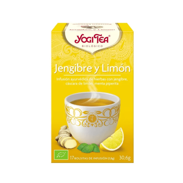 YOGI TEA JENGIBRE LIMON 17 FILTROS