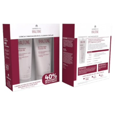 Pack Duplo Champús DS Iraltone: Controla la dermatitis seborreica