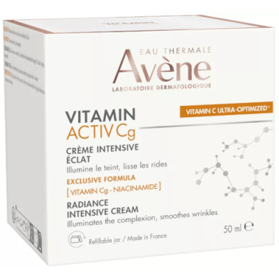 Avène Vitamin Activ Cg Crema 50ml con Vitamina Cg y Ácido Hialurónico