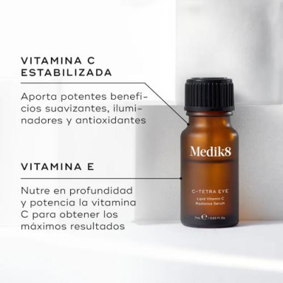 Sérum contorno de ojos antiarrugas con vitamina C y E 15ml
