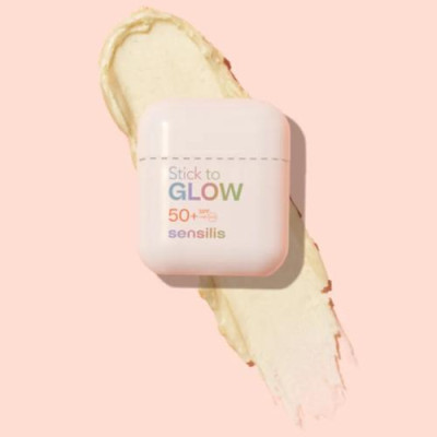 Sensilis Glow Stick SPF 50: Protector solar stick acabado glow