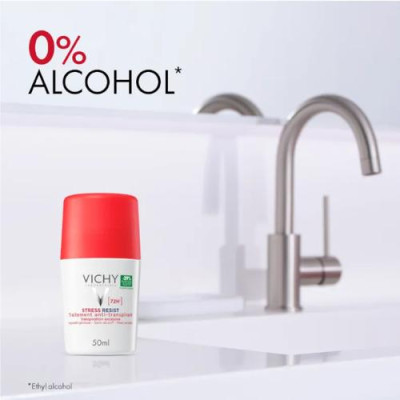 Vichy Stress Resist Roll-on 50ml desodorante para sudoración intensa
