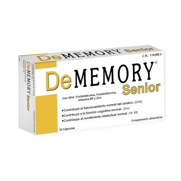 De Memory Complemento alimenticio 30 cápsulas