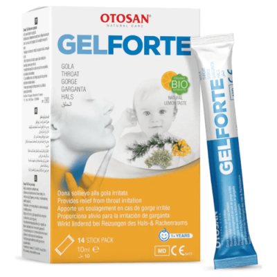 Otosan Gel Garganta Forte: Alivio y protección inmediata 14 sticks
