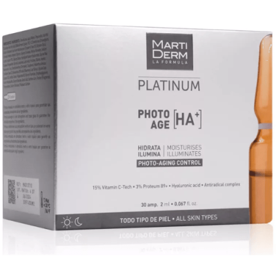 Martiderm Photo Age HA+ Ampollas Antiedad, Hidratación y Luminosidad