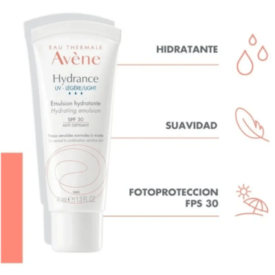 Avène Hydrance UV Ligera SPF30 40ml Hidratante y Protector Solar