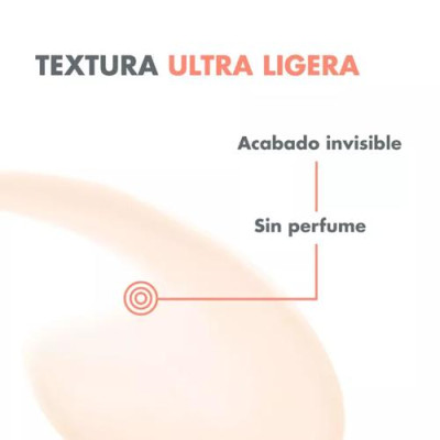 Avène Solar Fluido SPF50+ sin perfume para piel normal o mixta