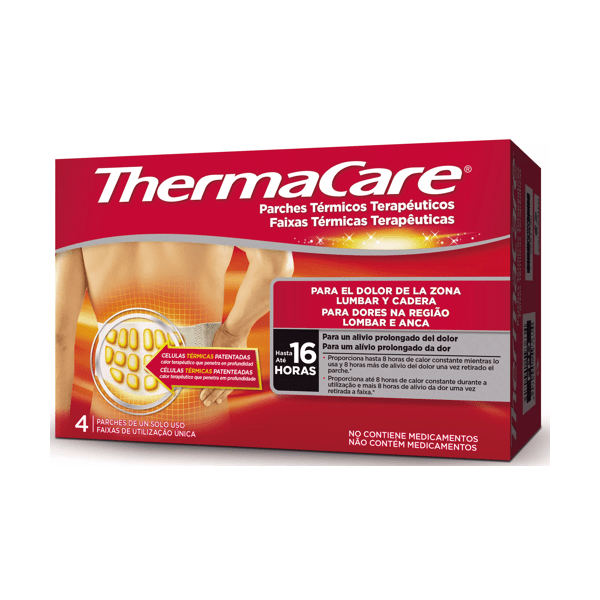 THERMACARE LUMBAR CADERA 4 UDS