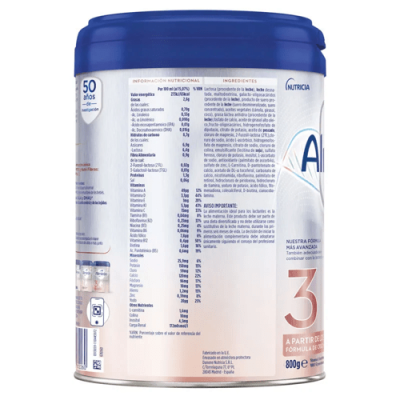 Almirón Profutura Duobiotik 3 Pack 3x800g, Bebés +12 Meses