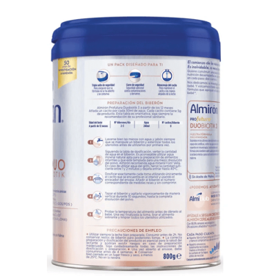 Almirón Profutura Duobiotik 3 Pack 3x800g, Bebés +12 Meses