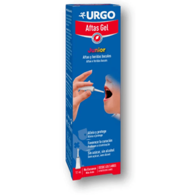 Urgo Aftas Junior Gel 8ml: Alivio para Aftas y Heridas Bucales