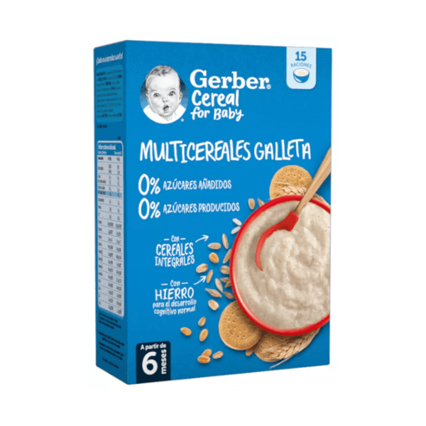 GERBER MULTICER GALLETA 2X270G