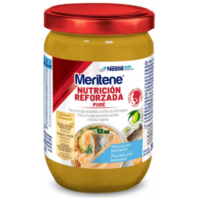 Meritene Puré de Merluza con Bechamel 300g - Nutrición Reforzada