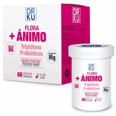 Flora Ánimo: Suplemento para bienestar mental con probióticos