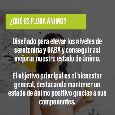 Flora Ánimo: Suplemento para bienestar mental con probióticos
