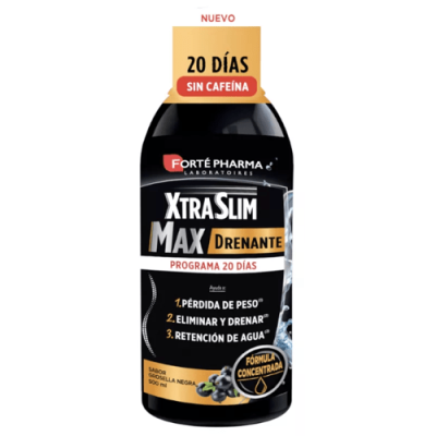 Forté Pharma Xtraslim Max Drenante 500ml - Drena y Depura YA