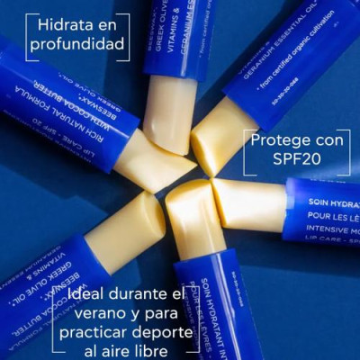 Apivita Bálsamo Labial Manteca de Cacao SPF 20 – Hidratación y Protección