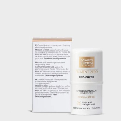 Martiderm Pigment Zero DSP Stick SPF50+ despigmentante 4ml