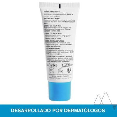 Uriage Crema Rica Agua Termal 40ml: Hidratación y Protección Piel