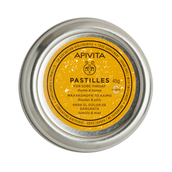 APIVITA PASTILLAS TOMILLO/20