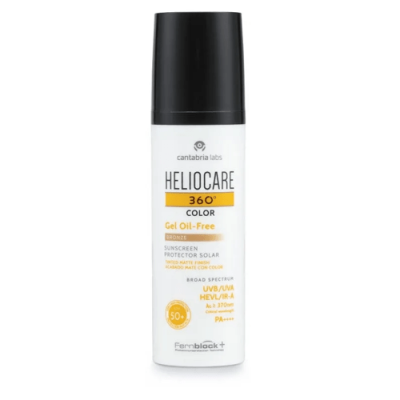 Heliocare 360 Color Gel Oil Free Bronze SPF50+ para piel grasa