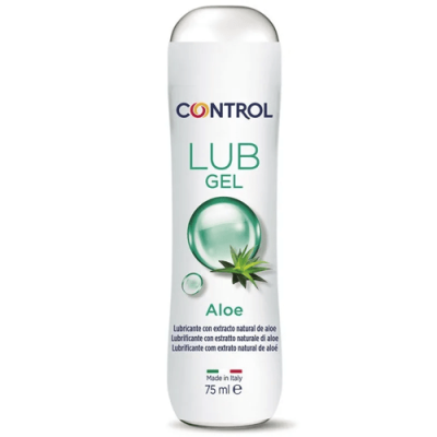 Control Lub Gel Aloe 75ml: Lubricante íntimo hidratante y seguro