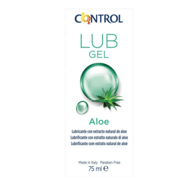 Control Lub Gel Aloe 75ml: Lubricante íntimo hidratante y seguro