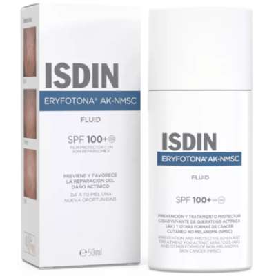 Isdin Eryfotona AK-NMSC Fluid SPF100+ 50 ml | Protección solar