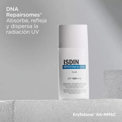Isdin Eryfotona AK-NMSC Fluid SPF100+ 50 ml | Protección solar