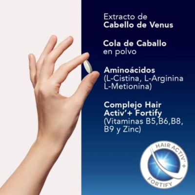 Forcapil Anticaída Cabello 2+1 90 cápsulas | Fortalece tu pelo
