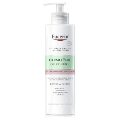 Eucerin DermoPure Gel Limpiador 400ml: Antimanchas y Antiacné