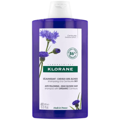 Klorane Champú Centaurea Reflejos Plateados 400ml para Canas