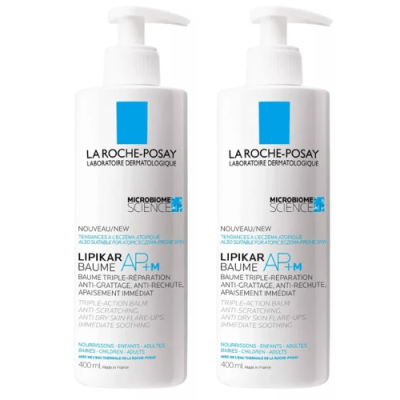 La Roche Posay Lipikar Baume AP+M 2x400ml para piel atópica