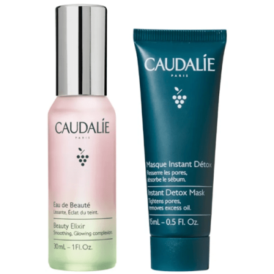 Caudalie Agua de Belleza 30ml + Mascarilla Detox 15ml Regalo