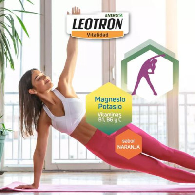 Leotron Magnesio + Potasio 54 Comprimidos para músculos y huesos