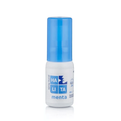 Halita Spray Menta 15ml elimina el mal aliento y refresca