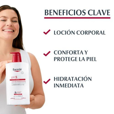 Eucerin pH5 Loción Hidratante Corporal 1L para piel sensible