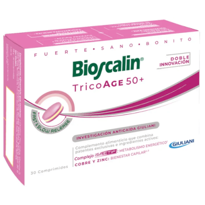 Bioscalin TricoAge 50+ Anticaída Menopausia | Cabello Mujer 50+