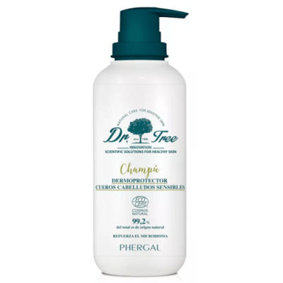 Champú Dr. Tree Eco para cueros cabelludos sensibles 400ml