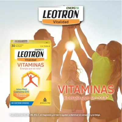 Leotron Vitaminas 30 comprimidos | Energía y Vitalidad al mejor precio
