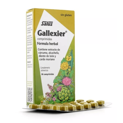 Salus Gallexier 84 Comprimidos para Digestión y Salud Hepática