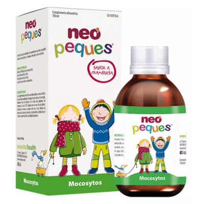Neo Peques Mocos y Tos 150ml: jarabe para mucosidad y tos infantil