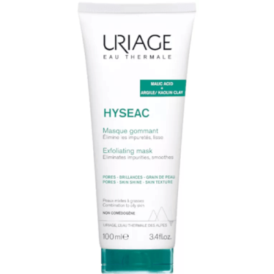 Uriage Hyseac Mascarilla Exfoliante 100ml para piel grasa
