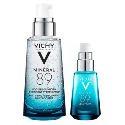 Vichy Minéral 89 Sérum 50ml + Contorno Ojos 15ml Pack